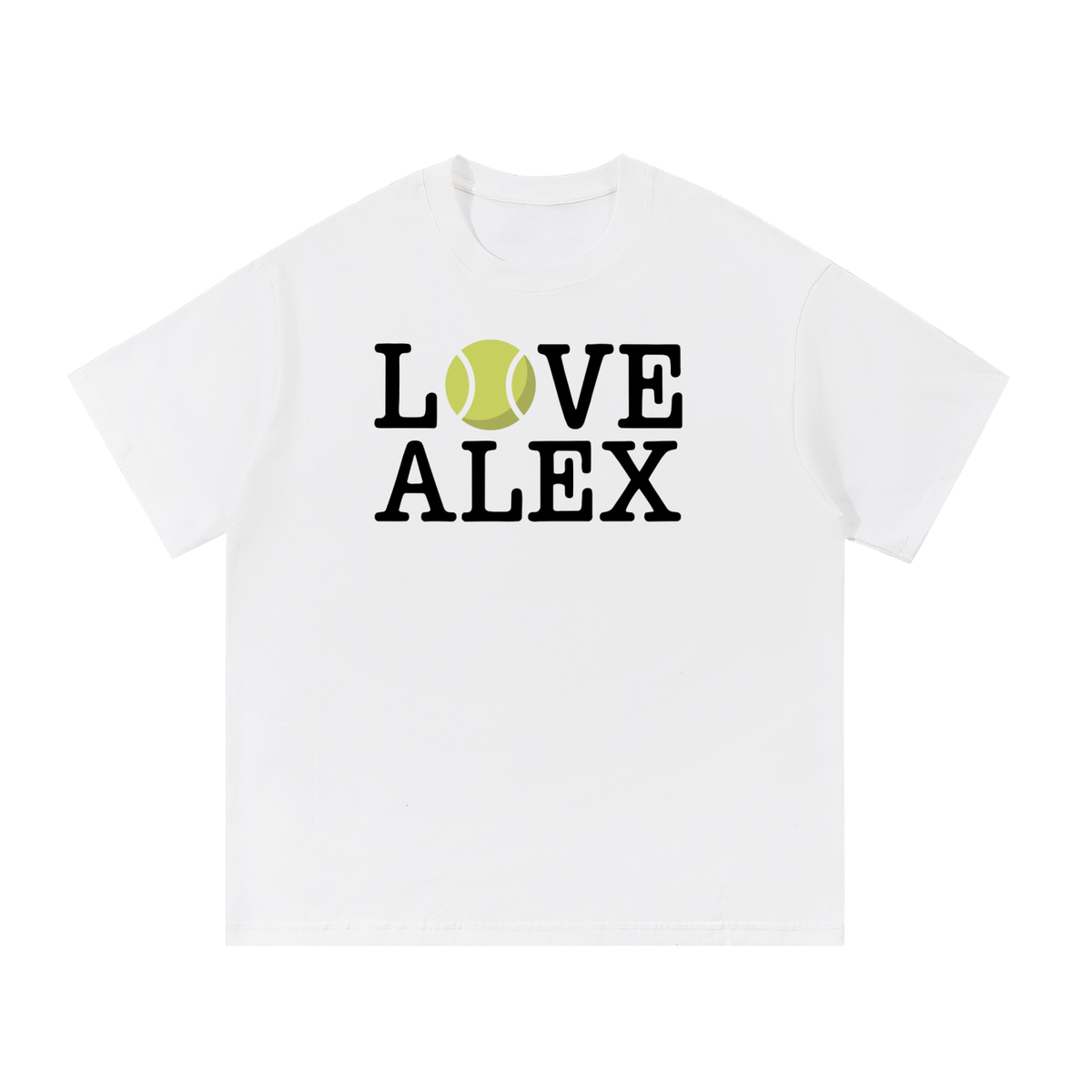 White - Classic 'Love Alex' Shirt